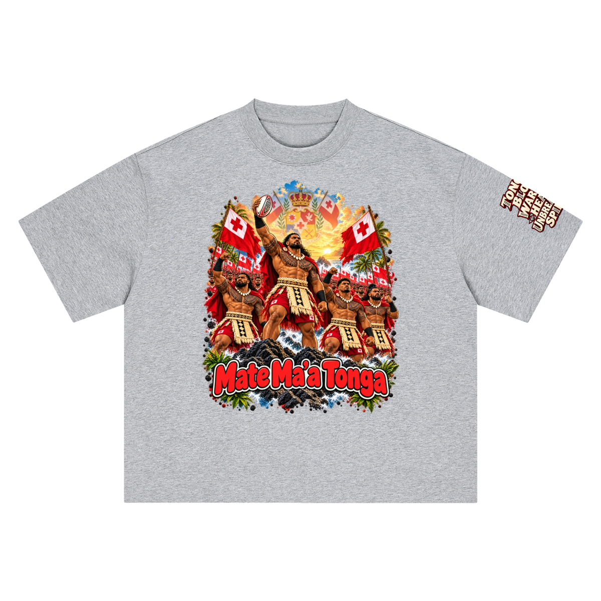 Mate Ma’a Tonga Rugby Warriors T-Shirt