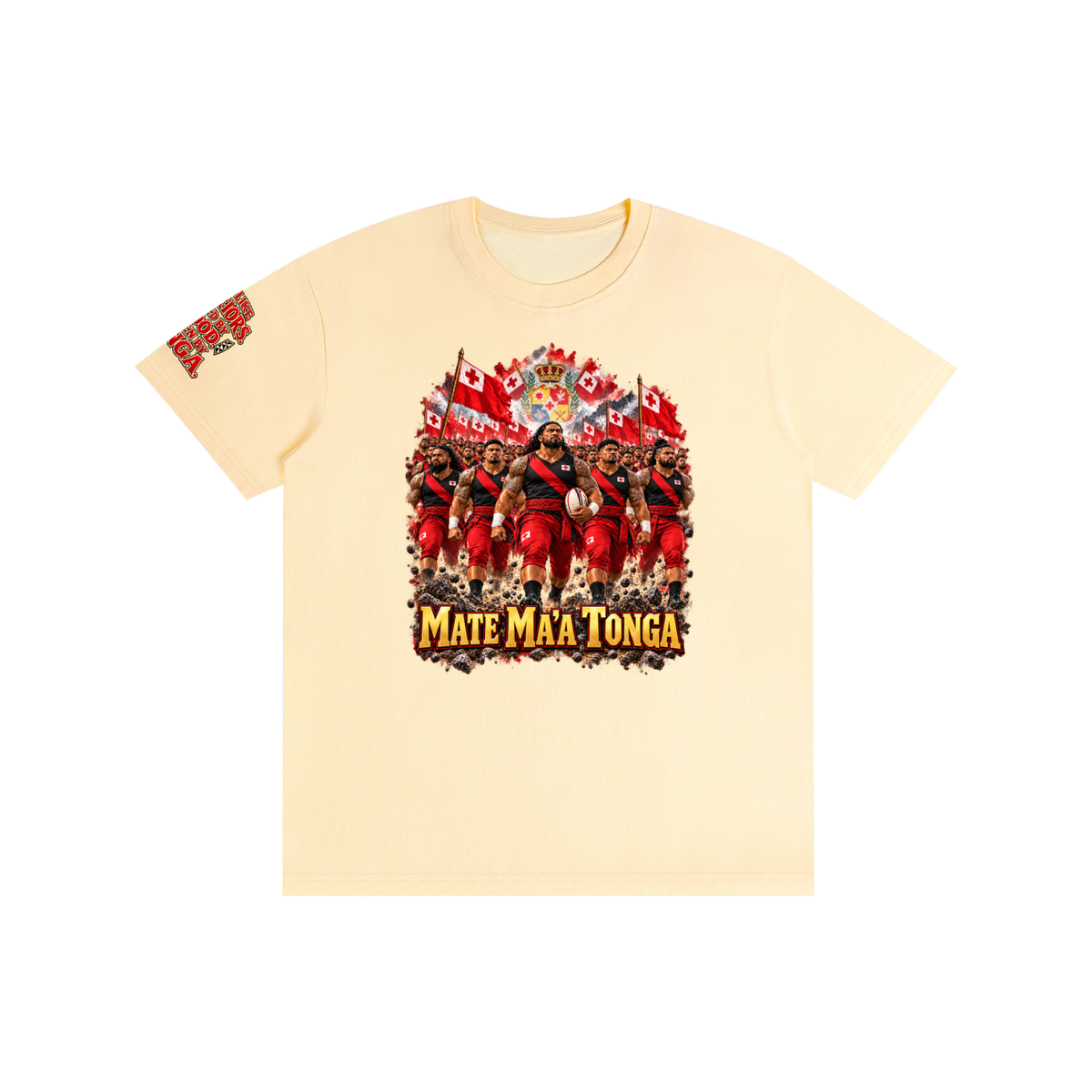 Mate Ma’a Tonga Rugby Warriors T-Shirt