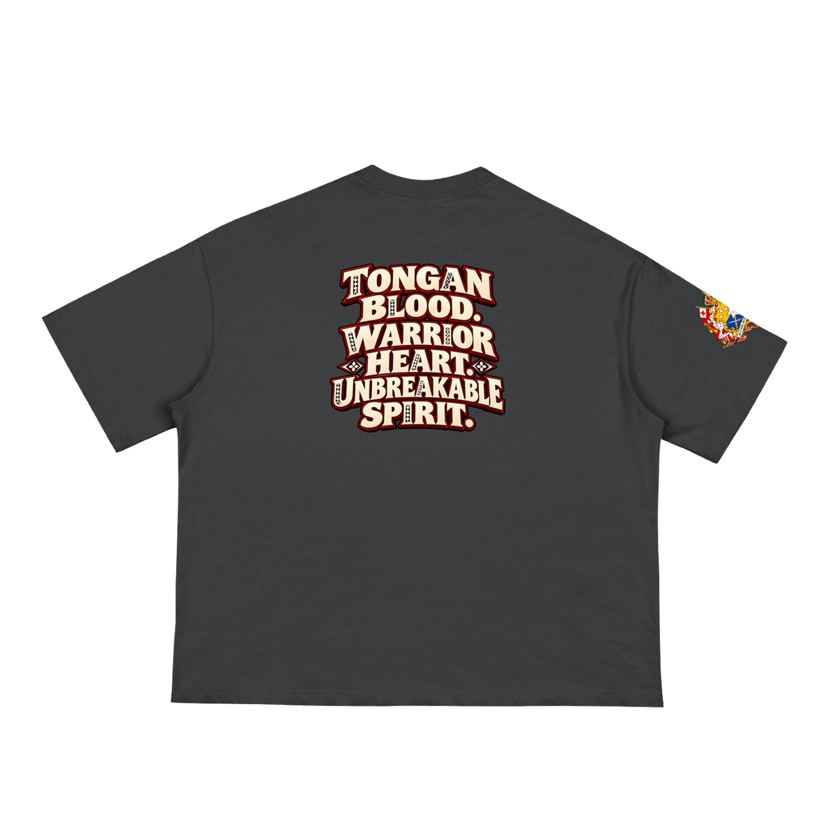 Mate Ma’a Tonga Warrior Stallion Classic Loose Boxy Tee