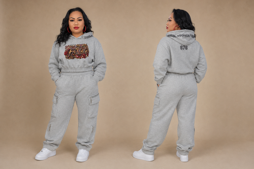 Fo'ilole 676 Cropped Hoodie