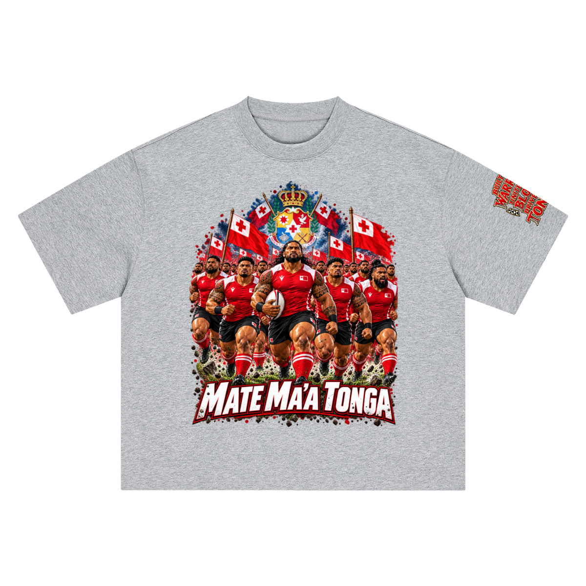 Mate Ma’a Tonga Rugby Warriors T-Shirt