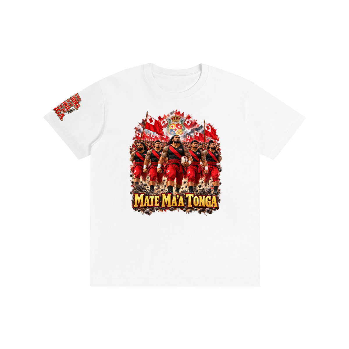 Mate Ma’a Tonga Rugby Warriors T-Shirt