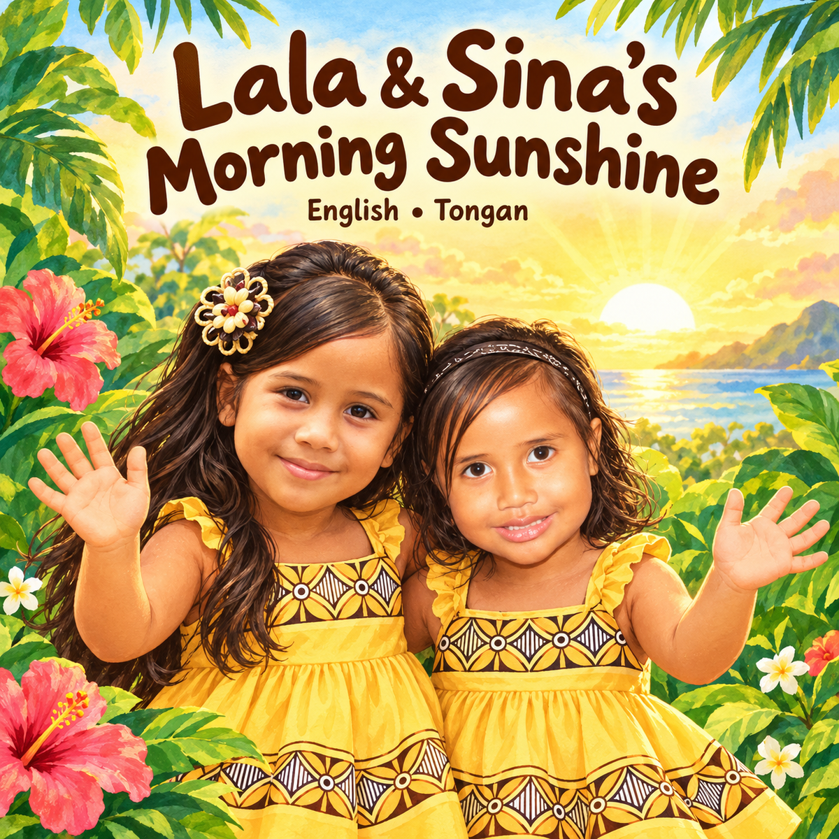 Lala & Sina’s Morning Sunshine — English–Tongan Digital Storybook