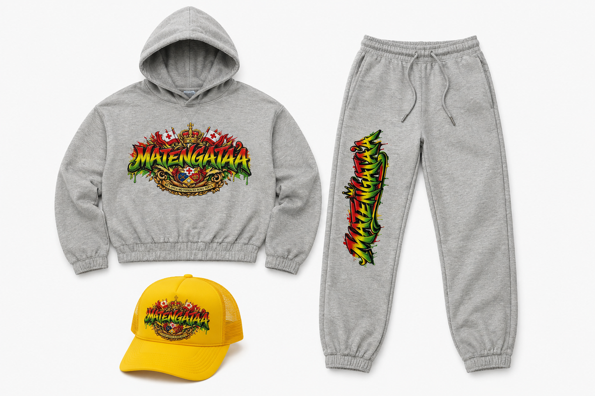 MATENGATA'AS Heritage Jogger Set - Gray