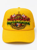 MATENGATA'A Tongan Heritage Trucker Hat - Gold/Yellow