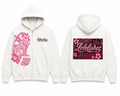 LOLELISHEZ Polynesian Zip-Up Hoodie - White