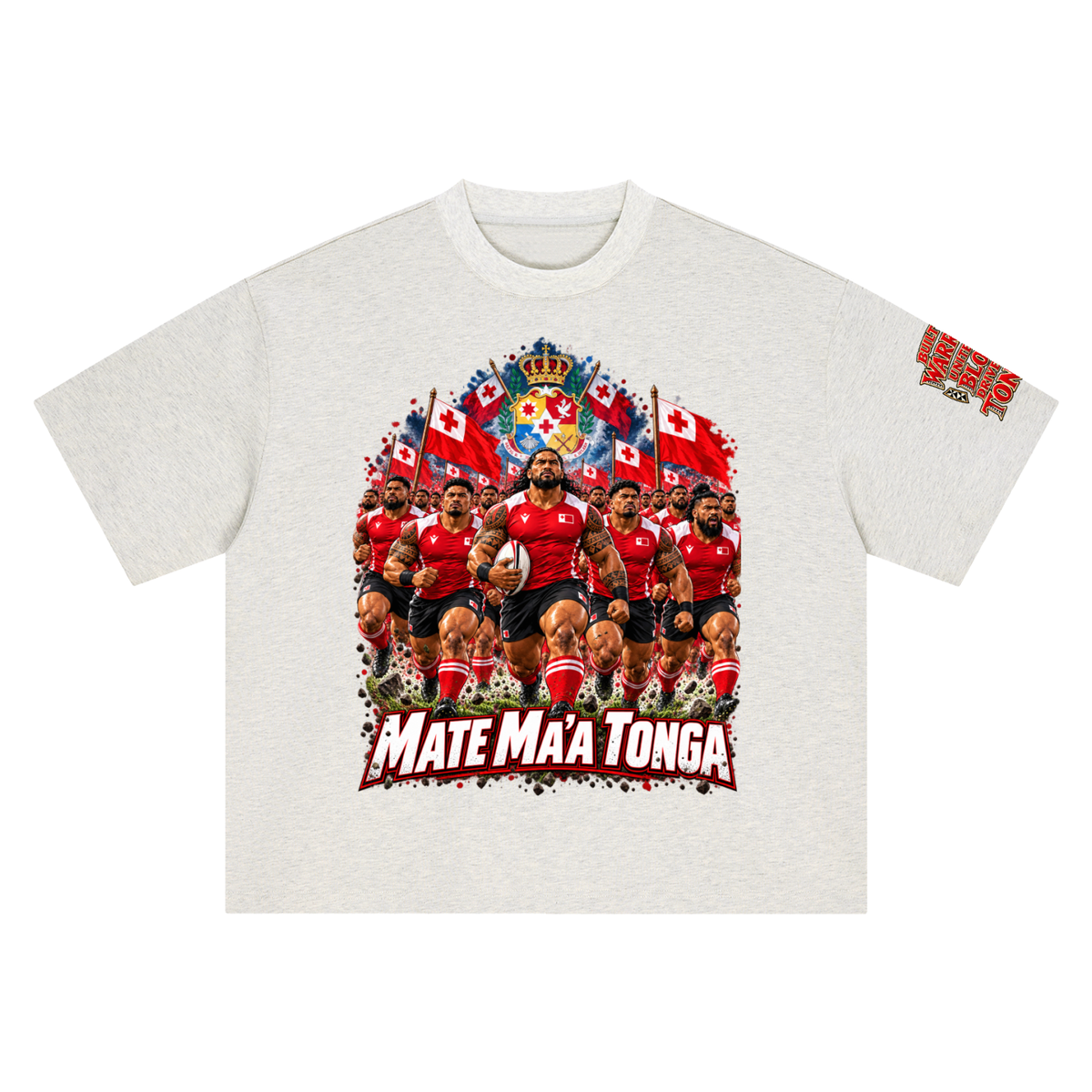 Mate Ma’a Tonga Rugby Warriors T-Shirt