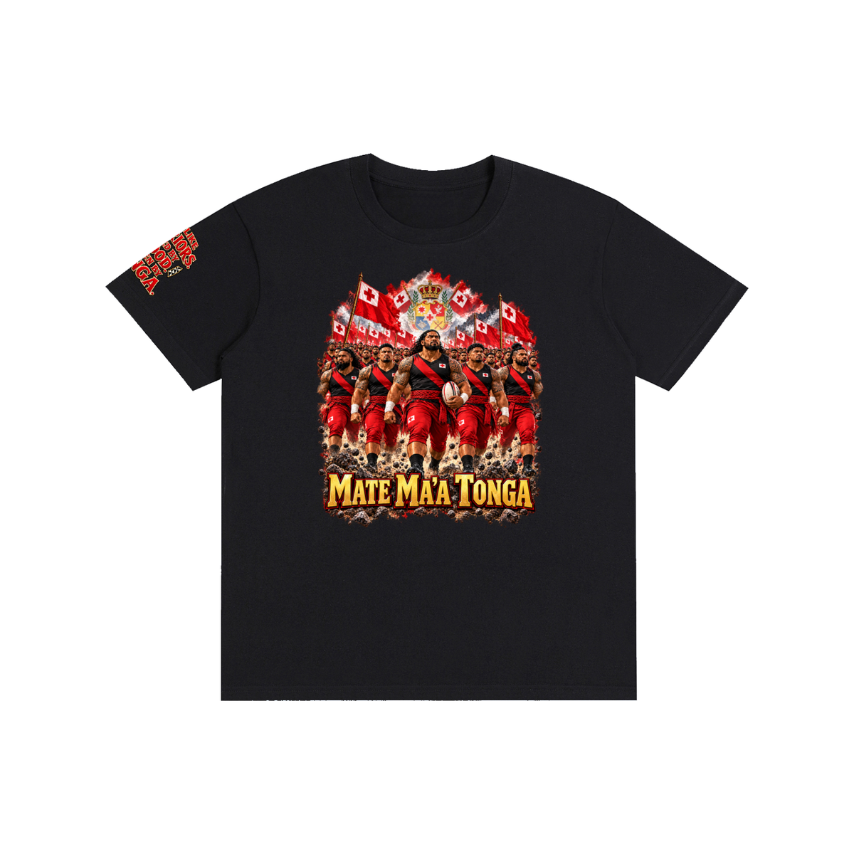 Mate Ma’a Tonga Rugby Warriors T-Shirt